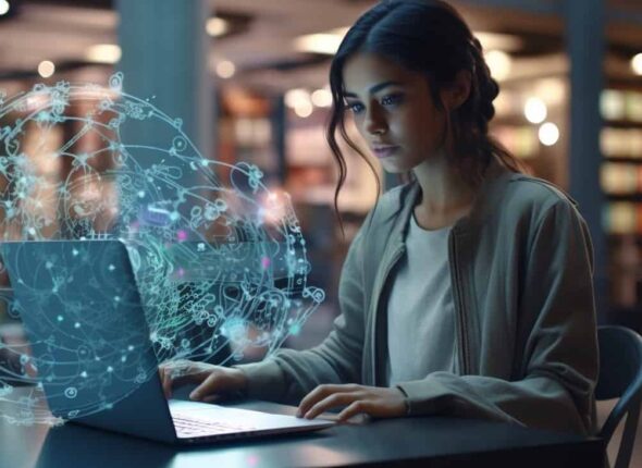 female_student_taking_generative_ai_course_on_laptop_v2